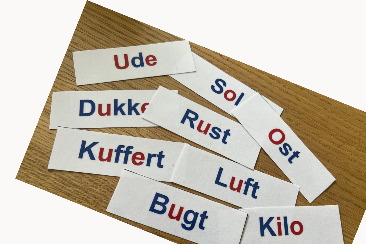 Kort med vokaler